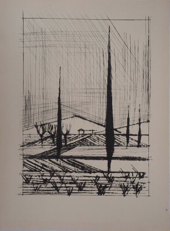 Paysage Italien Bernard Buffet