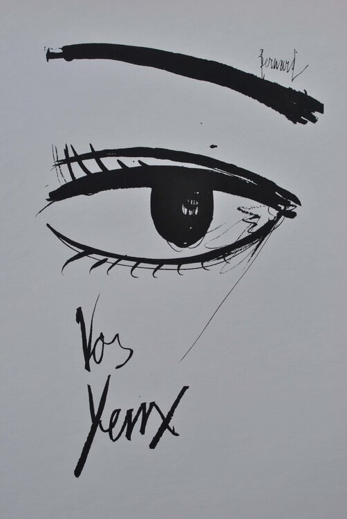 Vos yeux Bernard Buffet