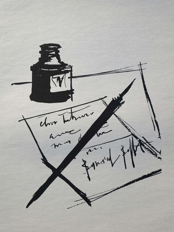La lettre Bernard Buffet
