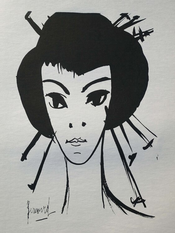 Le chien Bernard Buffet