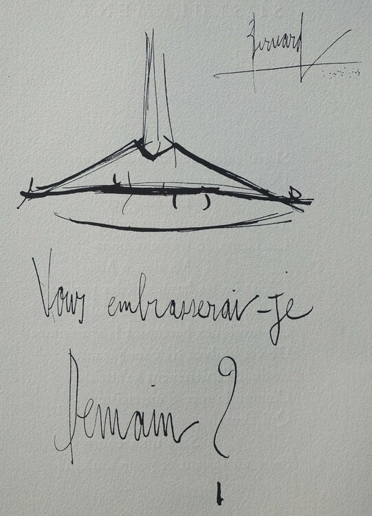 Vous embrasserais-je demain Bernard Buffet