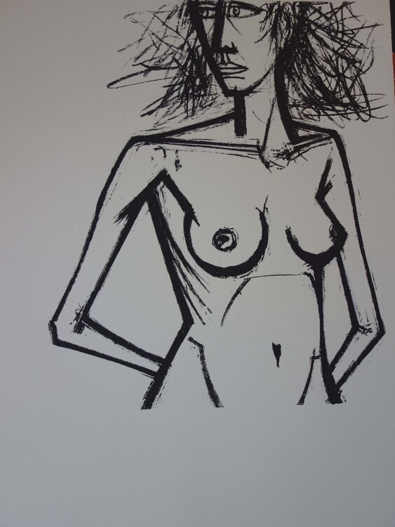 Nu pensif, Pensionnaires Bernard Buffet