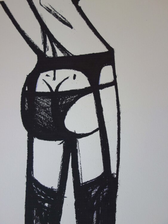Le Léthé, les jarretelles Bernard Buffet
