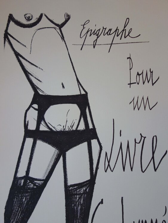 Epigraphe pour un livre condamné Bernard Buffet