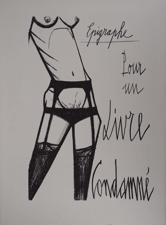 Epigraphe pour un livre condamné Bernard Buffet