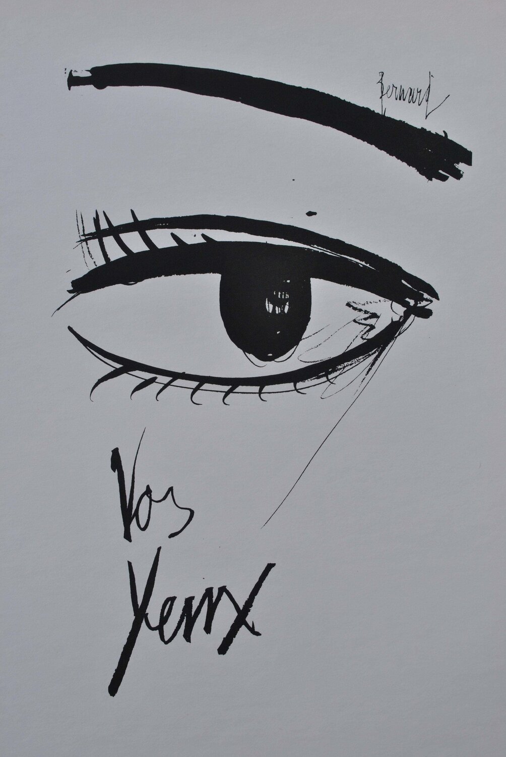 Vos yeux Bernard Buffet