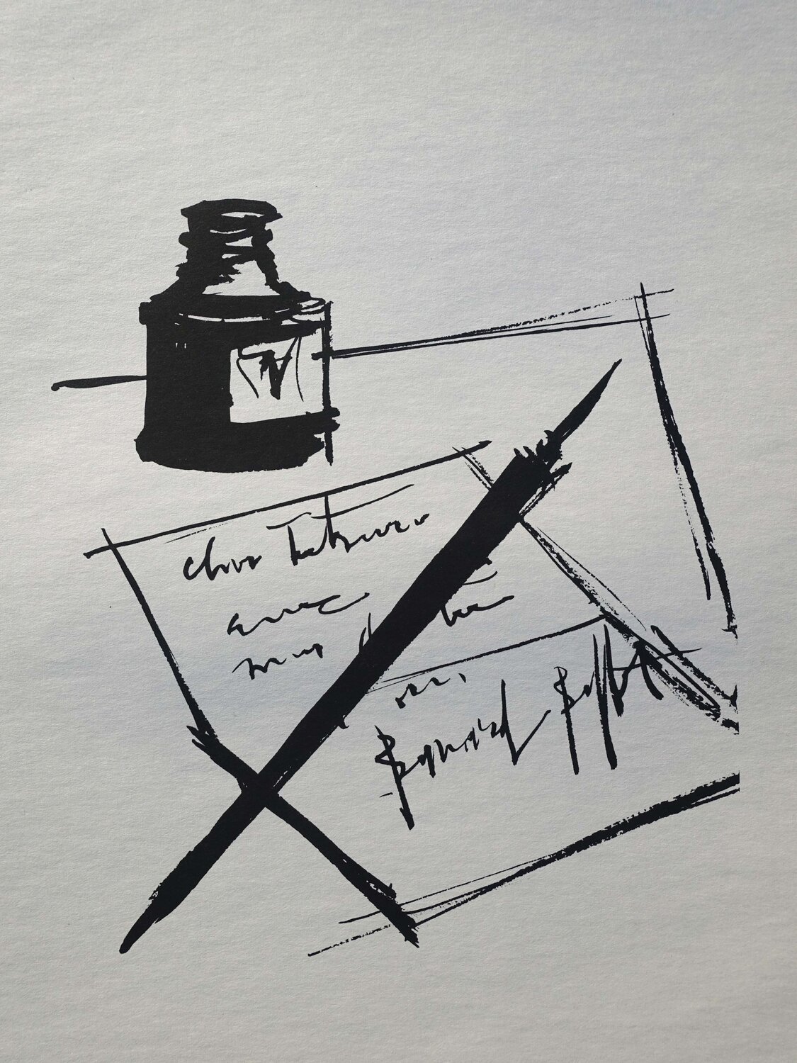 La lettre Bernard Buffet