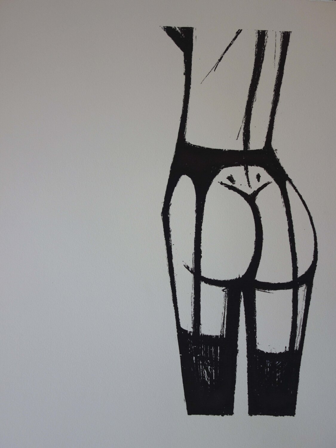 Ode en son honneur, les jarretelles Bernard Buffet