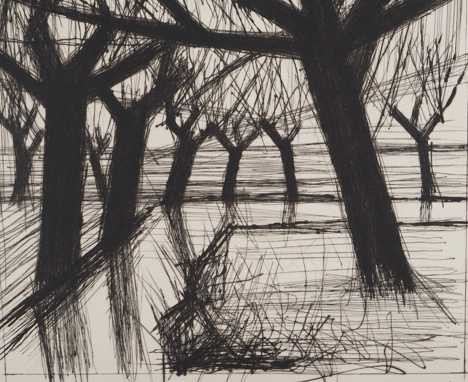 Voyages fantastiques : Chemin verdoyant Bernard Buffet Druck zu verkaufen