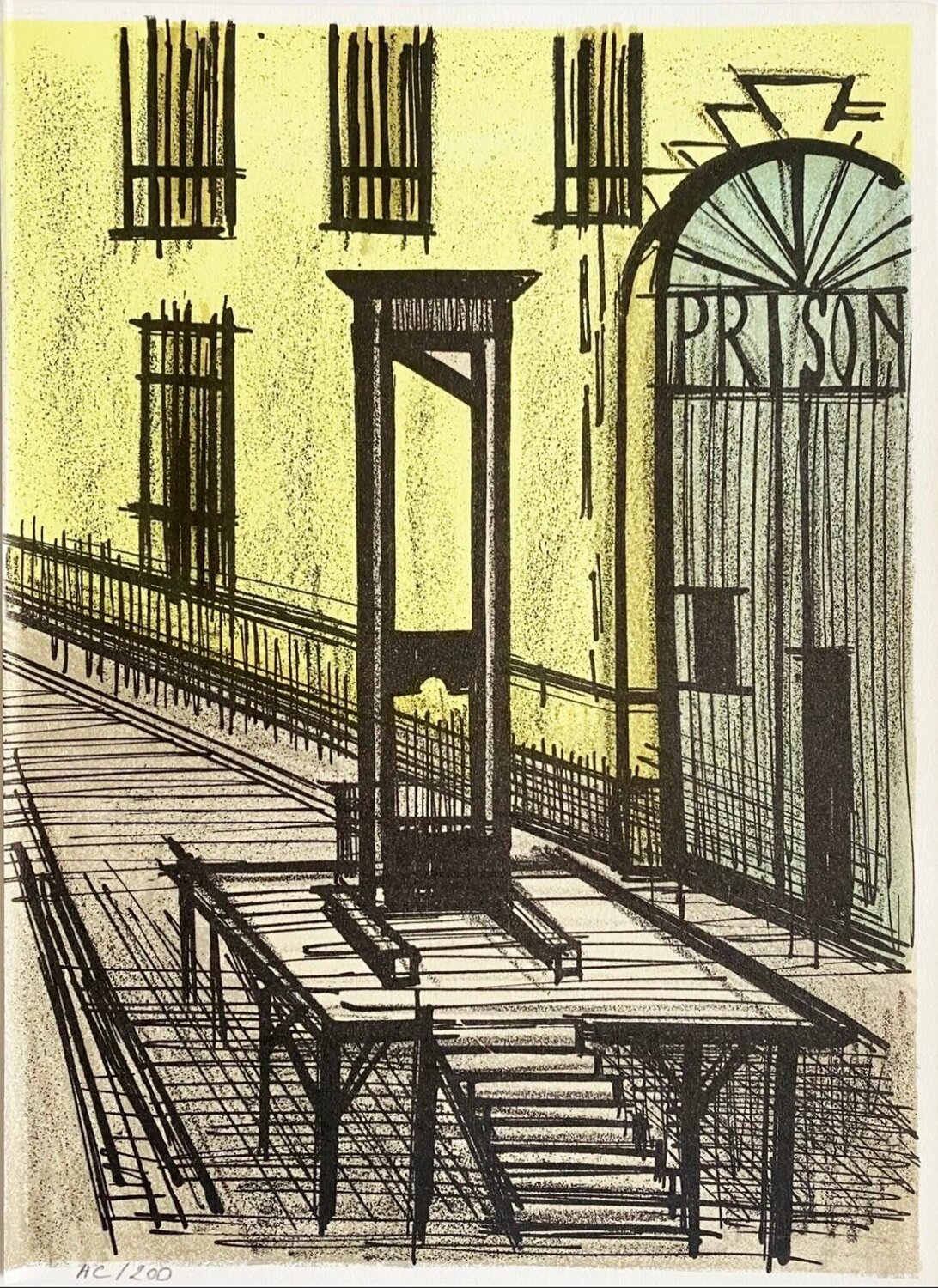 La guillotine Bernard Buffet