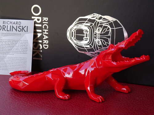 Croco von Richard Orlinski, Skulptur kaufen auf Singulart