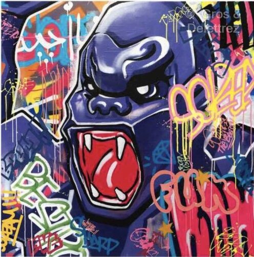 Kong fear by Richard Orlinski, Print for Sale on Singulart