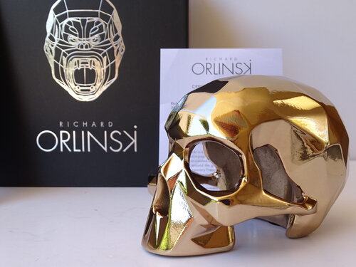 Skull Spirit van Richard Orlinski, Beeldhouwwerk te koop op Singulart
