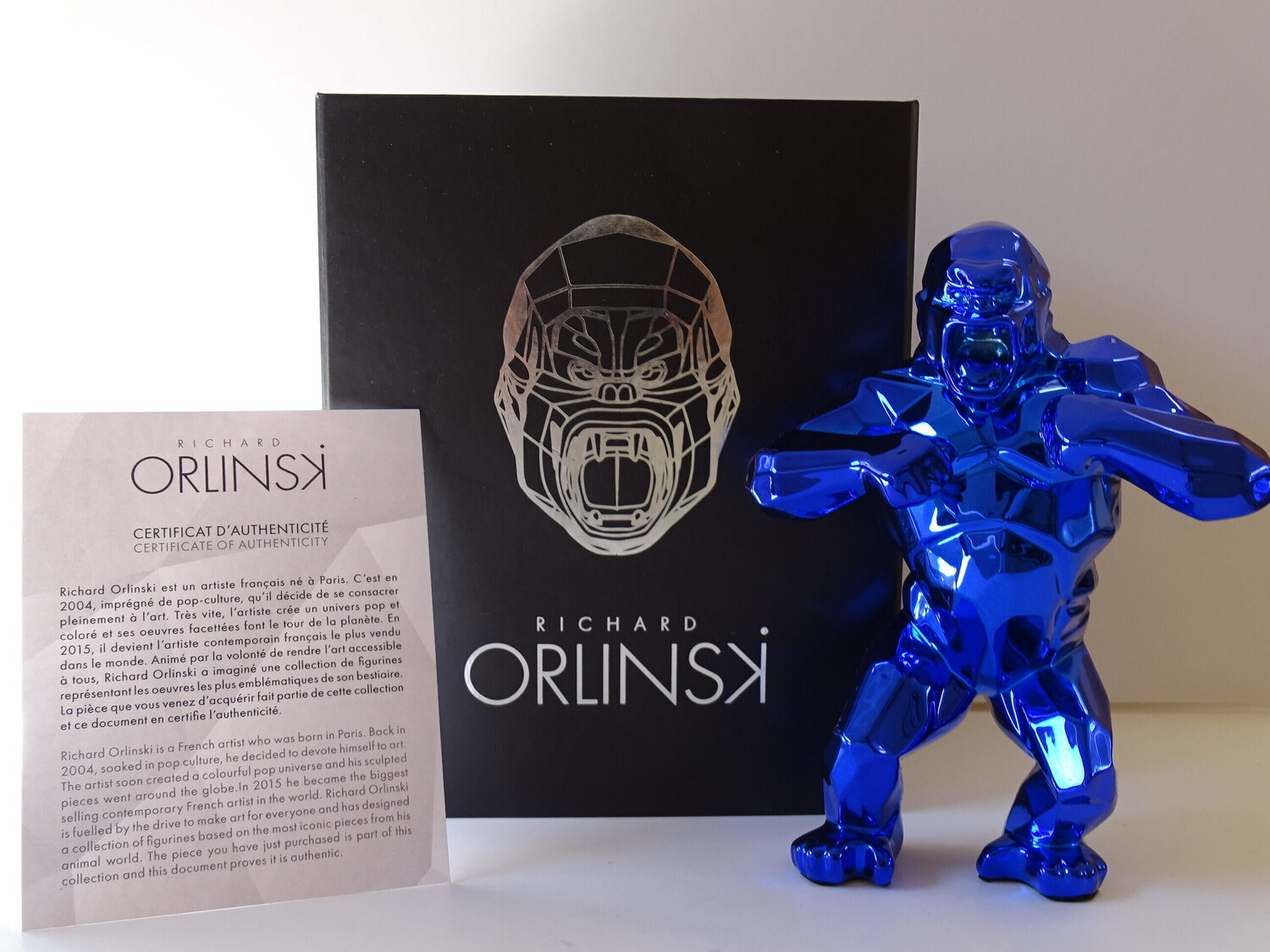 Blue Kong Richard Orlinski