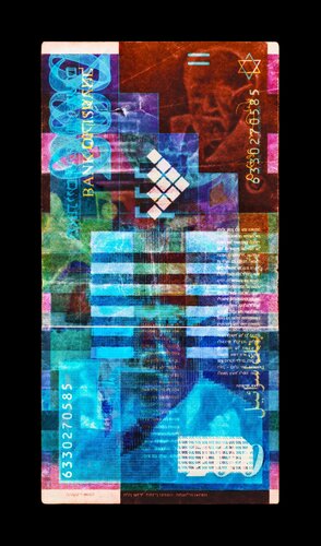 Negative Currency: 200 Shekel Used As Negative van David LaChapelle, Fotografie te koop op Singulart