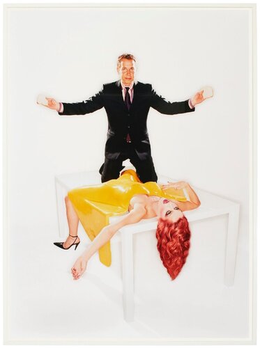 Jeff Koons: Sandwich van David LaChapelle, Fotografie te koop op Singulart