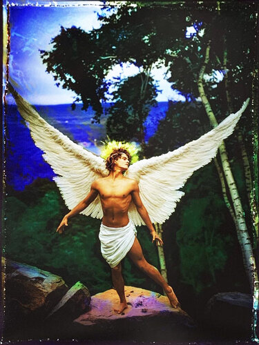 Lost and Found - Good News, Art Edition: Arch Angel Uriel van David LaChapelle, Afdruk te koop op Singulart