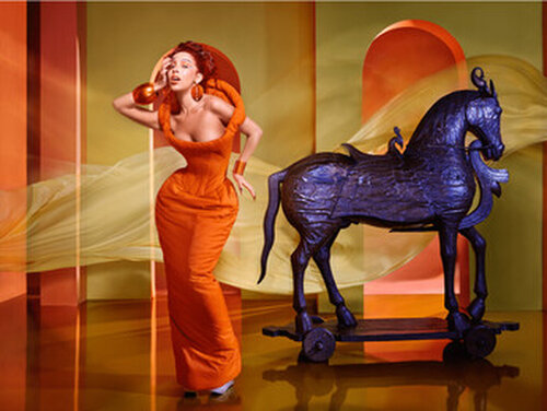 Doja Cat: Gone with the wind de David LaChapelle, Fotografía a la venta en Singulart