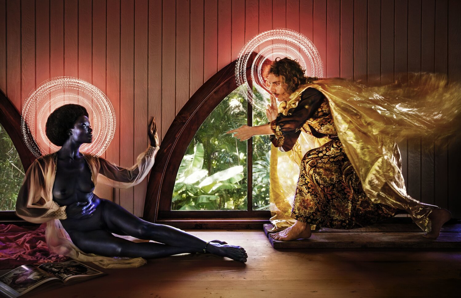 Annunciation David LaChapelle Fotografia in vendita