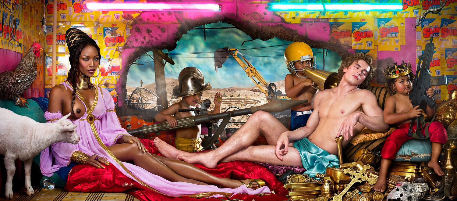 The Rape of Africa David LaChapelle Fotografie zu verkaufen