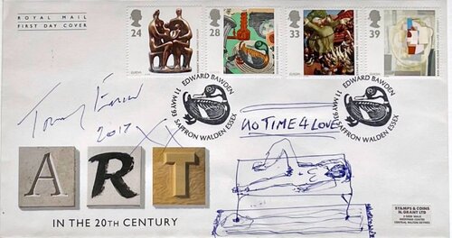 No Time 4 Love drawing Tracey Emin