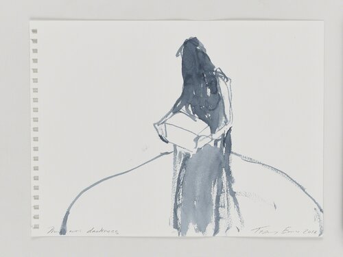 There was darkness van Tracey Emin, Werk op papier te koop op Singulart