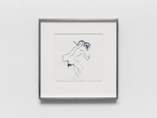 Just A hole with a heart attached van Tracey Emin, Werk op papier te koop op Singulart