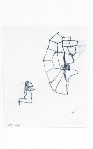Tower Drawing 34 van Tracey Emin, Werk op papier te koop op Singulart