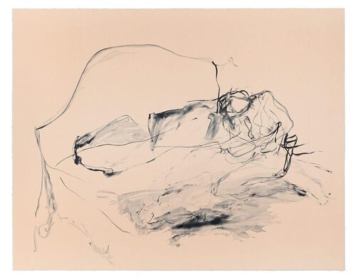 On my Knees van Tracey Emin, Afdruk te koop op Singulart