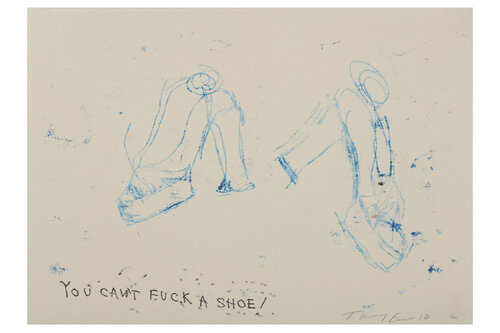 You Can't Fuck A Shoe par Tracey Emin, Édition en vente sur Singulart