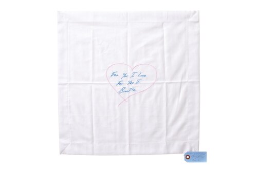 For You I Love, For You I Breathe par Tracey Emin, Oeuvre textile en vente sur Singulart
