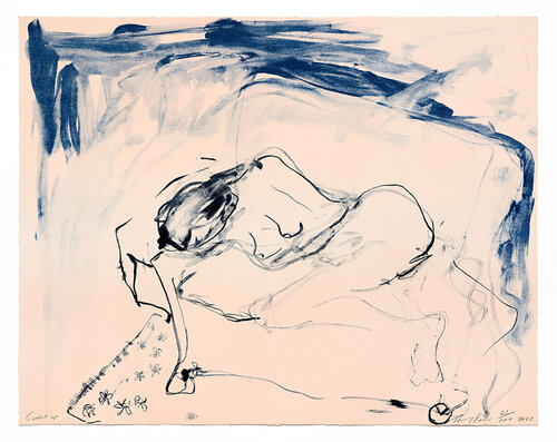 Curled Up par Tracey Emin, Édition en vente sur Singulart