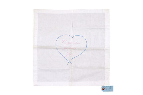 I Promise to Love You van Tracey Emin, Textiel te koop op Singulart