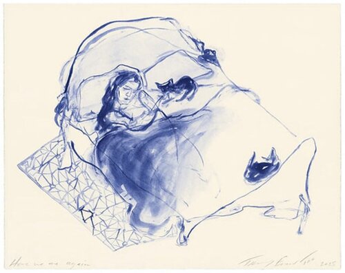 Tracey Emin Here We Are, Again van Tracey Emin, Afdruk te koop op Singulart