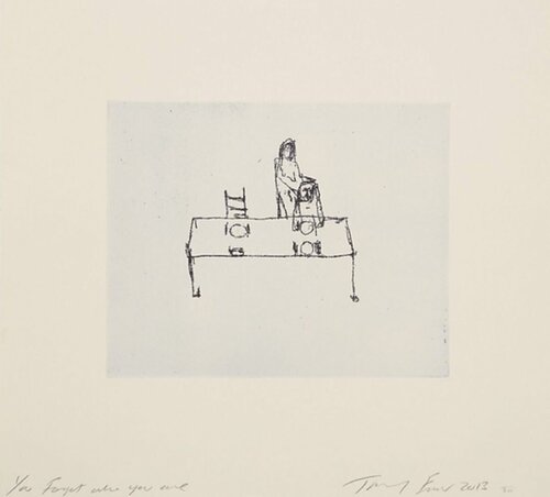 Tracey Emin You Forgot Who You Are by Tracey Emin, Print for Sale on Singulart