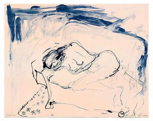 Tracey Emin Curled Up van Tracey Emin, Afdruk te koop op Singulart