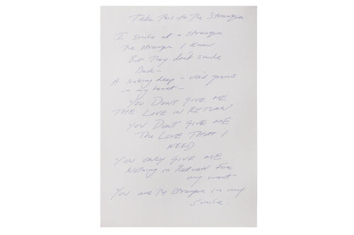 Take This To The Stranger by Tracey Emin, Print for Sale on Singulart