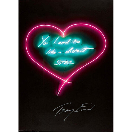 You Loved Me Like A Distant Star van Tracey Emin, Afdruk te koop op Singulart