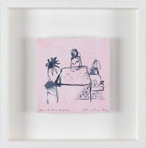 Tracey Emin How To Live Together van Tracey Emin, Schilderij te koop op Singulart