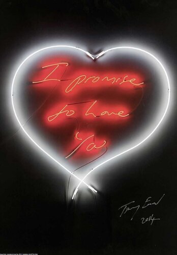 I Promise To Love You by Tracey Emin, Print for Sale on Singulart