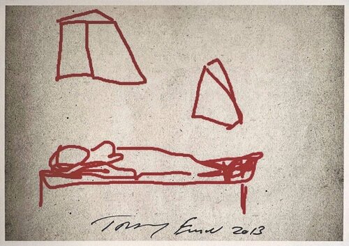 Tracey Emin Nativity iPad Drawing van Tracey Emin, Afdruk te koop op Singulart