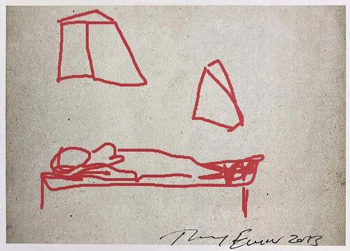 Tracey Emin Nativity iPad Drawing by Tracey Emin, Print for Sale on Singulart