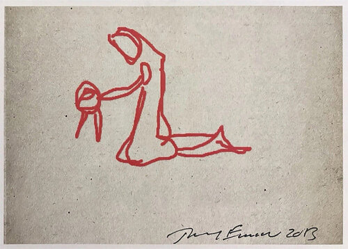 Tracey Emin Nativity iPad Drawing by Tracey Emin, Print for Sale on Singulart