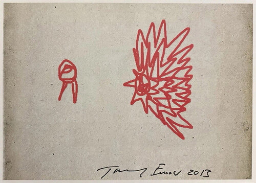 Tracey Emin Nativity iPad Drawing by Tracey Emin, Print for Sale on Singulart