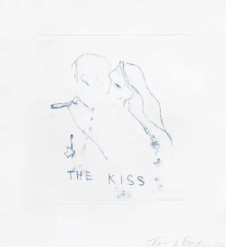 The Kiss by Tracey Emin, Print for Sale on Singulart