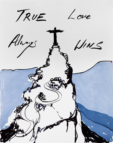 Tracey Emin True Love Always Wins by Tracey Emin, Print for Sale on Singulart