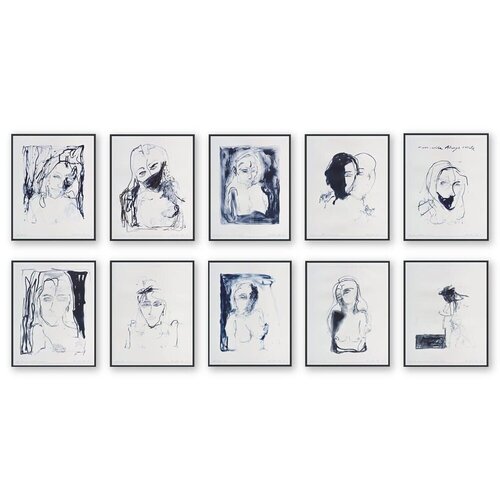 A Journey To Death (Portfolio of 10) von Tracey Emin, Druck kaufen auf Singulart