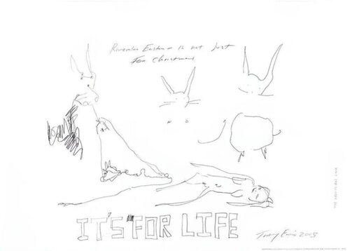 It's For Life par Tracey Emin, Édition en vente sur Singulart