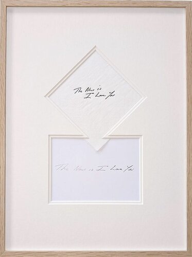 Tracey Emin The News Is I Love You, Oak Frame van Tracey Emin, Afdruk te koop op Singulart
