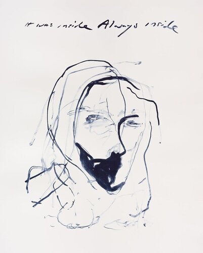Even Saying Nothing Is a Lie (from A Journey To Death) by Tracey Emin, Print for Sale on Singulart
